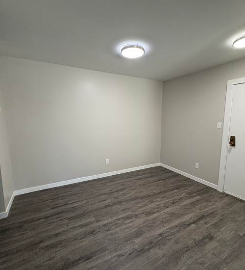 Wooden flooring  at Broadway Crossing Apartments in Merrillville, Indiana