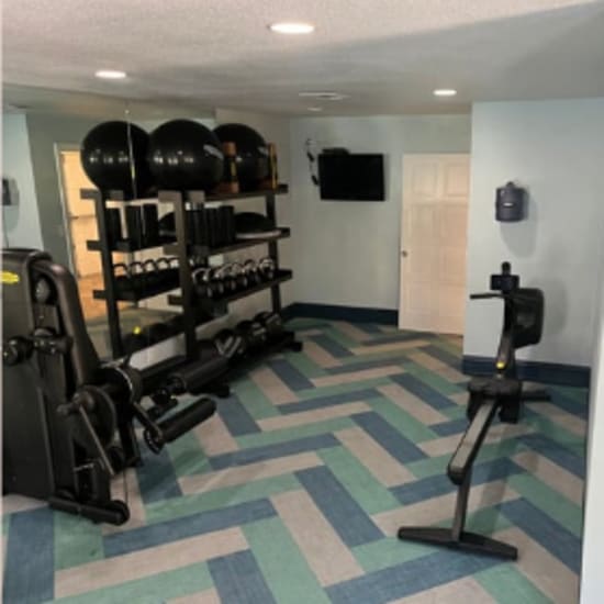 Gym at Torrey Ridge in Fresno, California