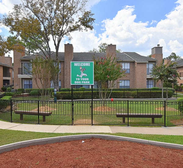 Deerbrook Garden Apartments welcomes your pets in Humble, TX