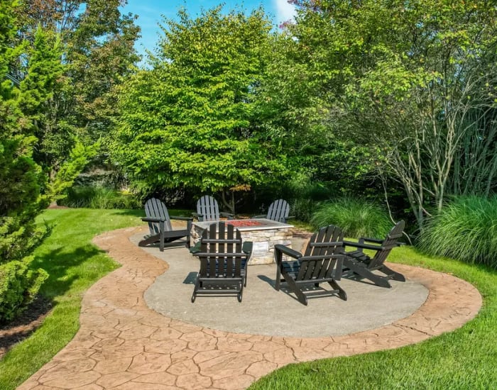 Fire Pit at Berkley Manor in Cranberry Twp, Pennsylvania