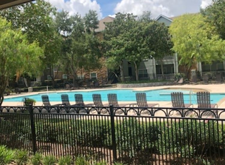 Swimming Pool at Cornerstone Ranch Apartments in Katy, Texas