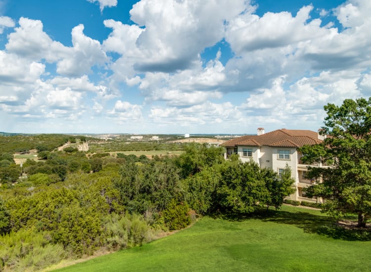 Views from Mira Vista at La Cantera in San Antonio, Texas