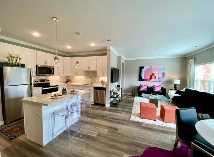 Large master bedroom at Greyson on 27 in Nicholasville, Kentucky