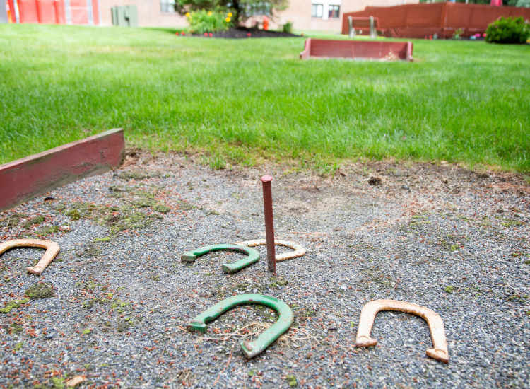 Dog park at Chimney Hill Apartments in Cumberland, Rhode Island,
