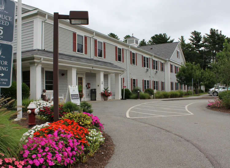 Exterior of the property at Little Neck Village in Marion,Massachusetts