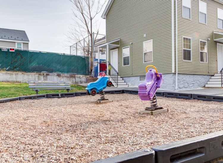 Playground at Lowell Belvidere Apartments in Lowell, Massachusetts