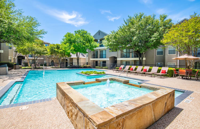 Swimming pool at Briargrove at Vail in Dallas, Texas