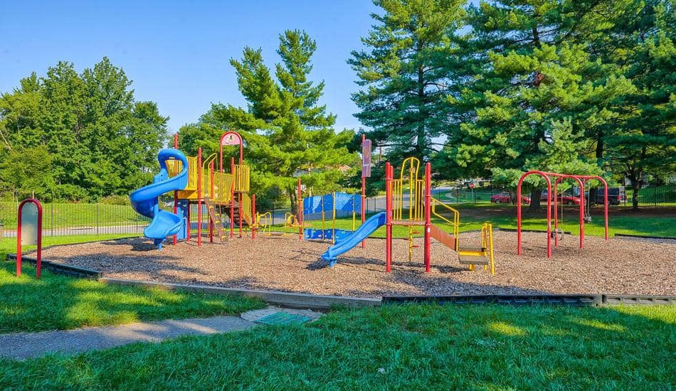 Beautiful playground at apartments in Capitol Heights, Maryland