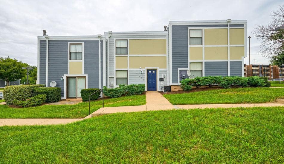 Exterior of Millwood Townhouses