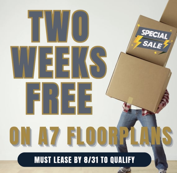 Verlaine on the Parkway Summer Special - TWO WEEKS Free on 1 BEDROOM A7 floorplans ONLY. Limited Availability - Act Fast! **Discount applies after first full months rent.