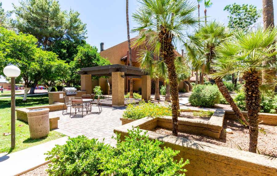 Outdoor around the property at Waterford Place Apartments in Mesa,Arizona