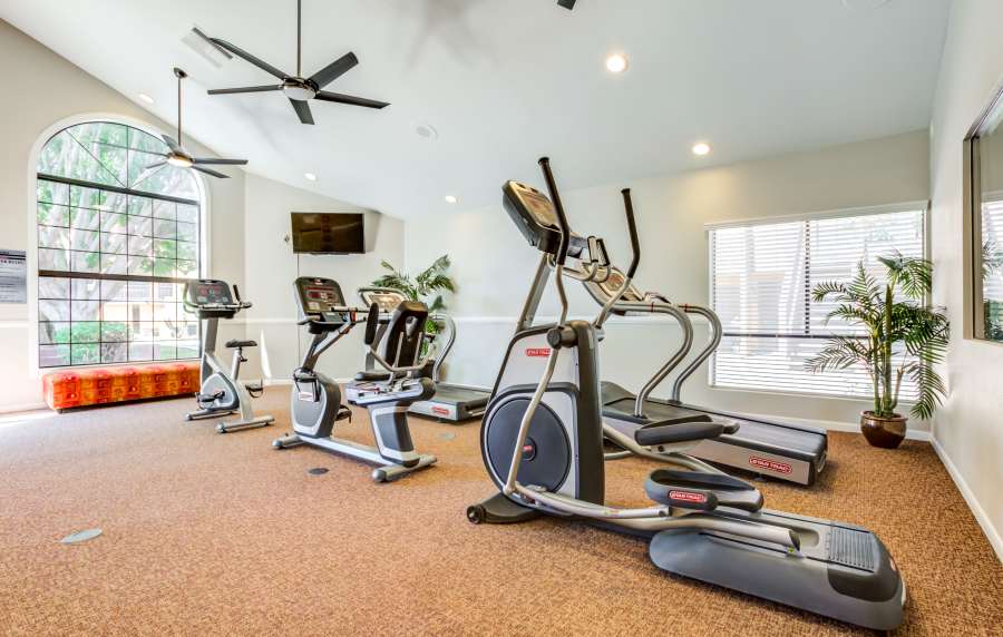 Fitness center at Waterford Place Apartments in Mesa,Arizona