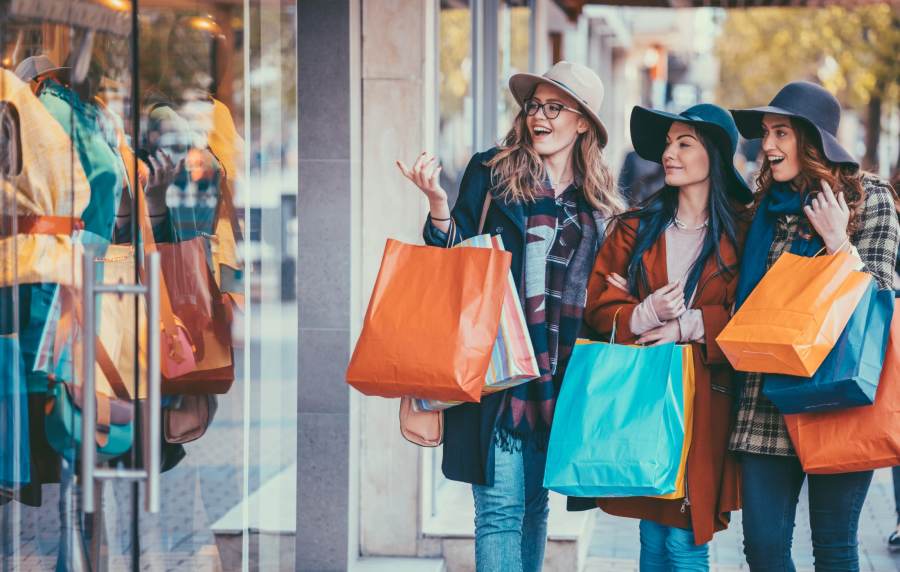 Residents shopping near Nova at Biltmore Park in Arden, North Carolina