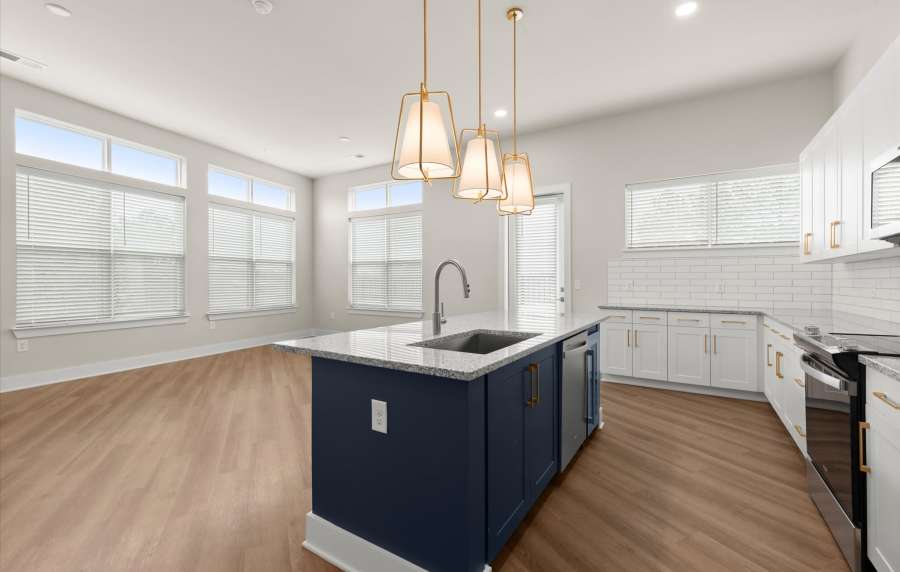 Spacious, full kitchen at EVOQ East Cobb in Marietta, Georgia