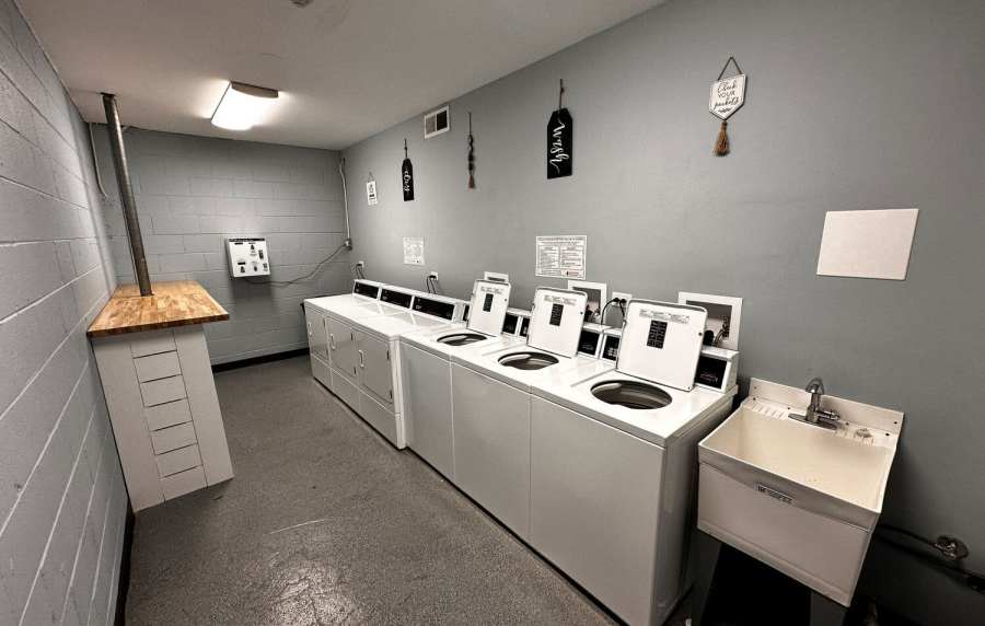 Laundry at Main Street Apartments in Bensenville, Illinois