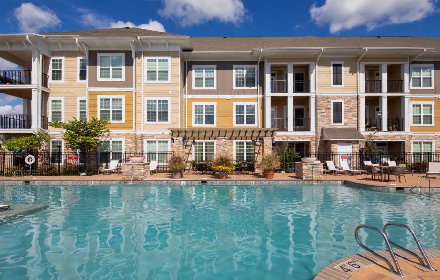 Swimming pool at Red Knot at Edinburgh in Chesapeake, Virginia