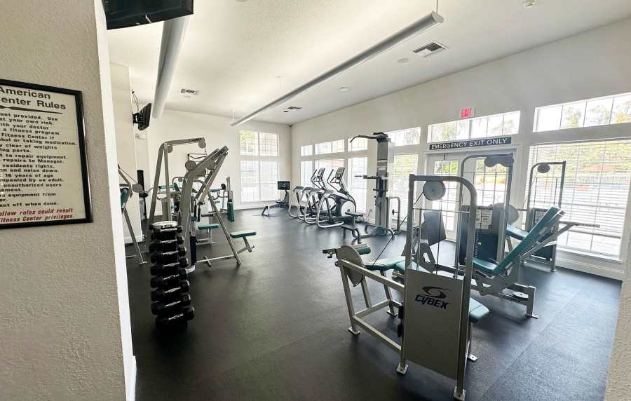 Fitness Center at The Reserve at Kanapaha in Gainesville, Florida