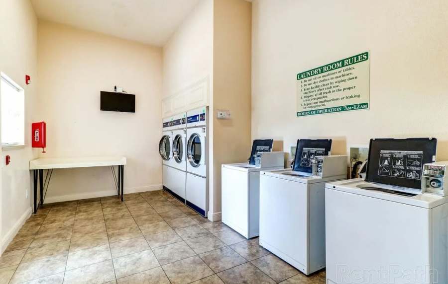 Laundry facility at The Reserve at Kanapaha in Gainesville, Florida