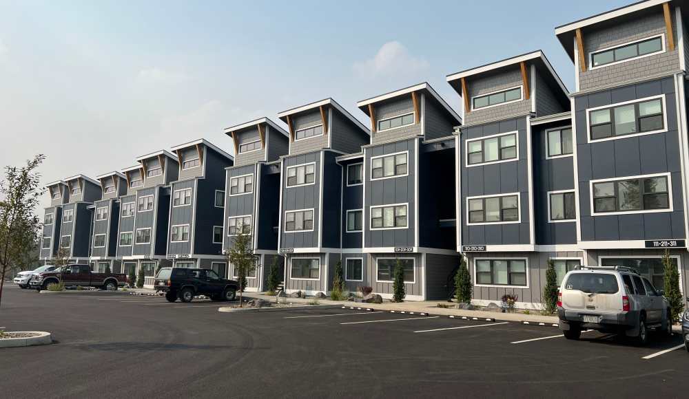 Building exterior in La Pine, Oregon