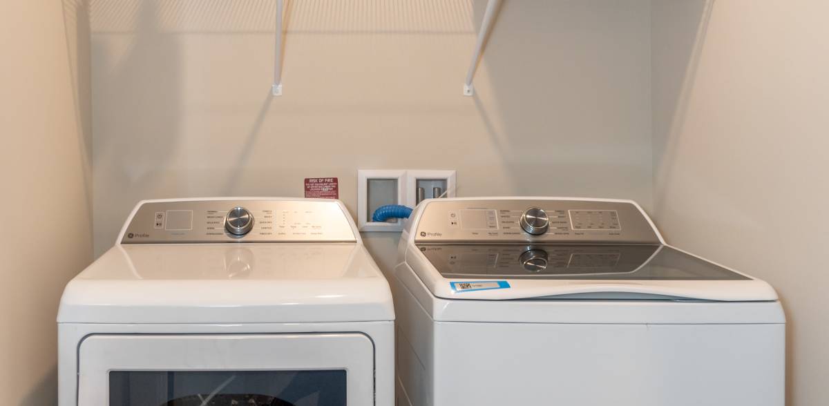 Washer and dryers at Attain at Towne Centre in Fredericksburg, Virginia
