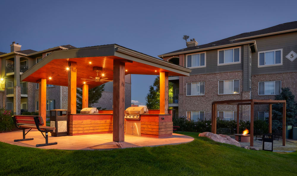 Pool at Hawthorne Hill Apartments in Northglenn