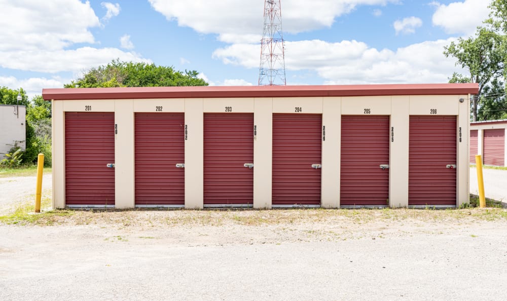 Storage space available for rent at Grand Traverse Self Storage in Flint, Michigan