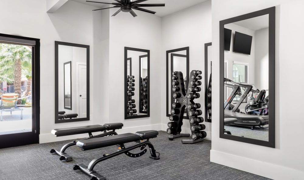 Fitness Center at The Highlands at Spectrum in Gilbert, Arizona