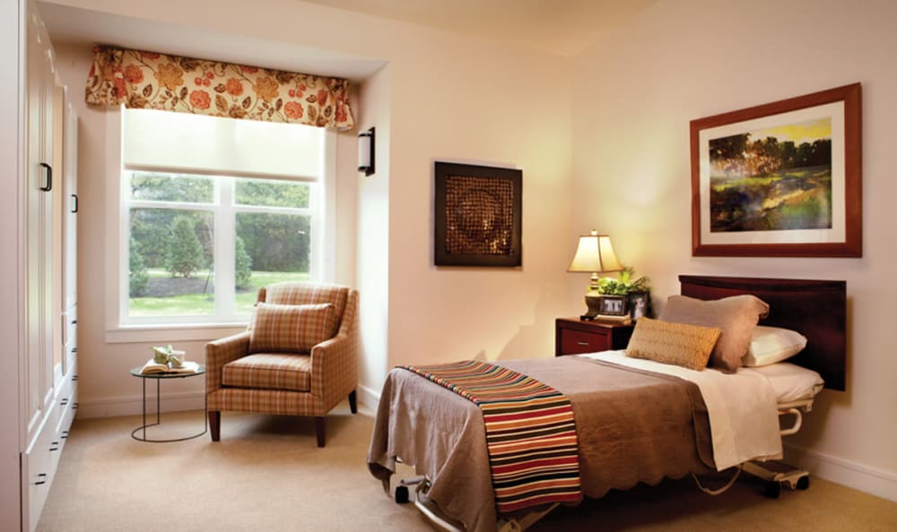 Model studio apartment at Concord Place Memory Care in Knoxville in Knoxville, Tennessee
