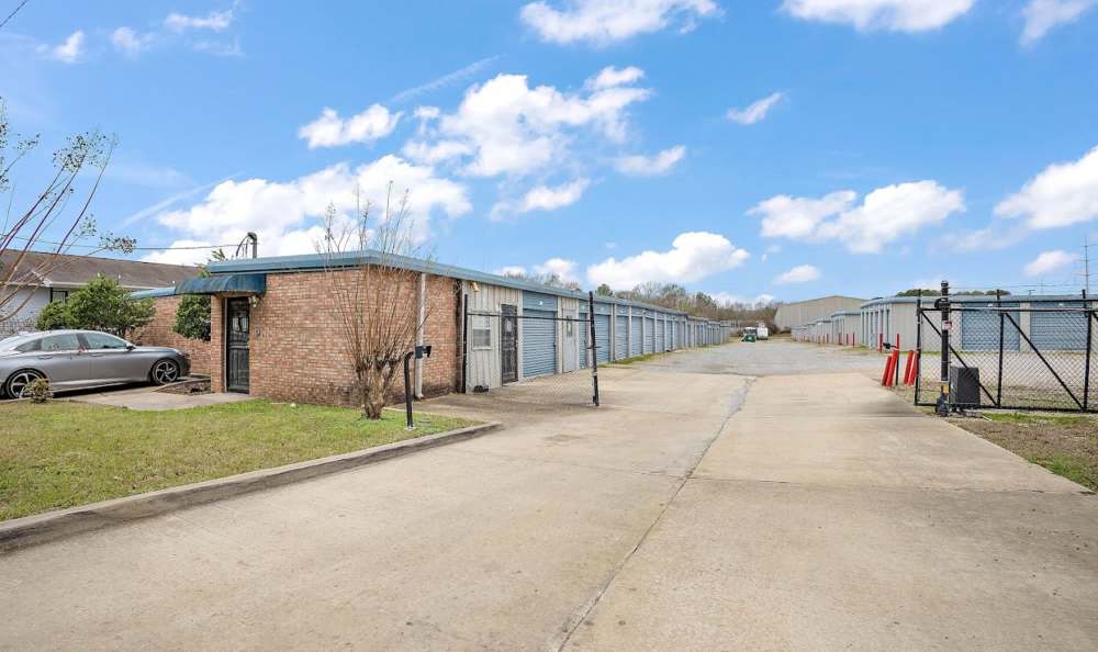 Gated for Security at American Premier Storage in Jackson, Mississippi