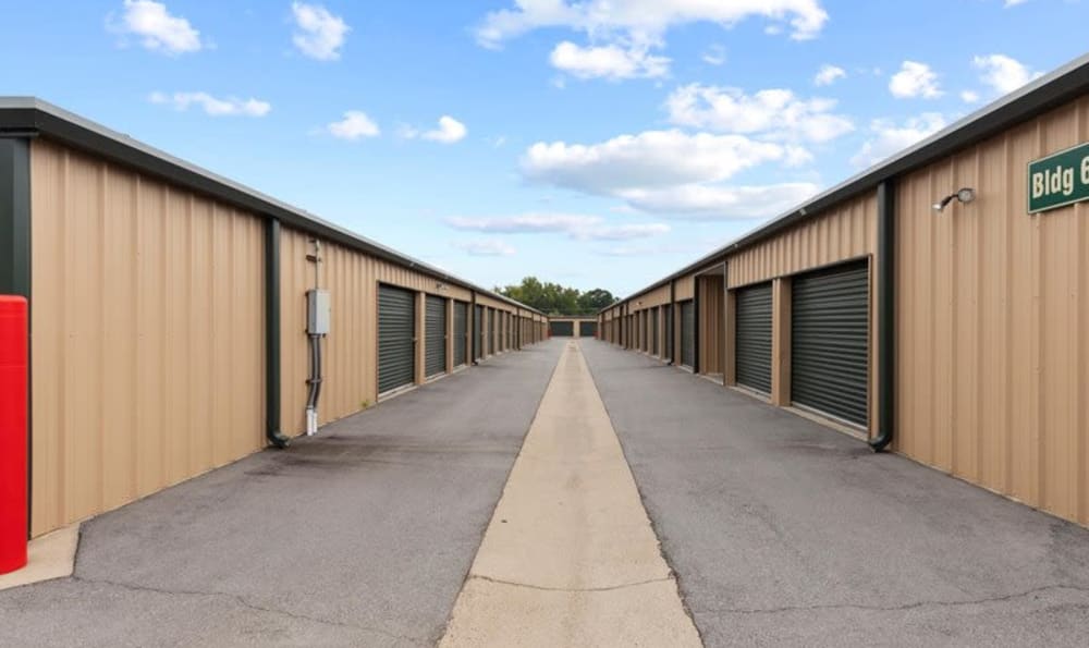 outdoor units at Chenal Storage Center in Little Rock, Arkansas