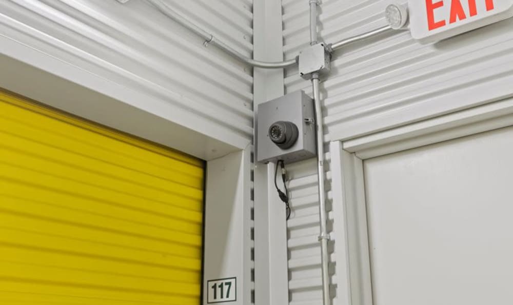 security cameras at Chenal Storage Center in Little Rock, Arkansas