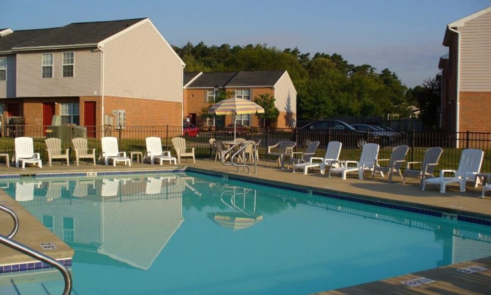 A large swimming pool at Cranberry Pointe in Cranberry Township, Pennsylvania