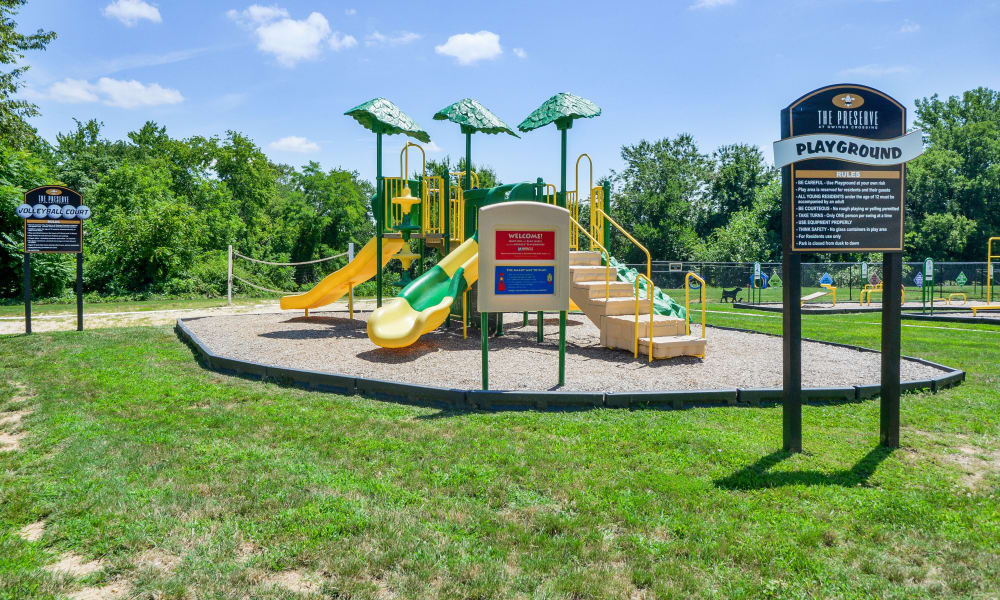 Playground at The Preserve at Owings Crossing Apartment Homes in Reisterstown, Maryland