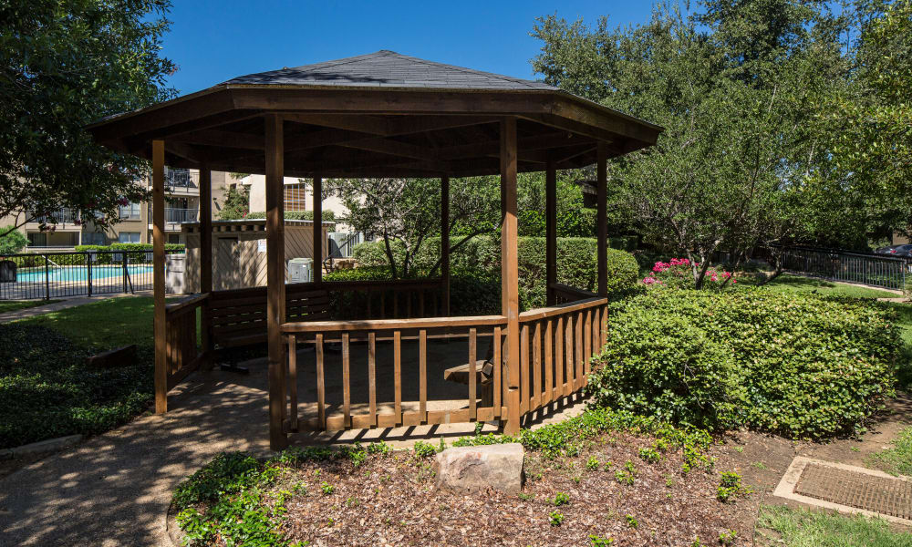 gazebo at Heritage Fields in Arlington, TX