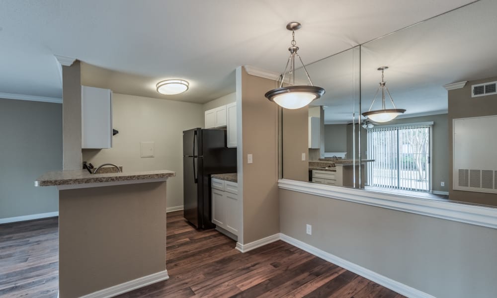Enjoy an ample living space at Rock Creek Apartments