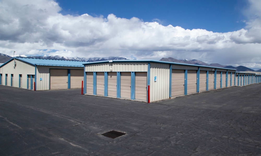 Daniels Road Self Storage offers exterior drive up units in Heber City, Utah
