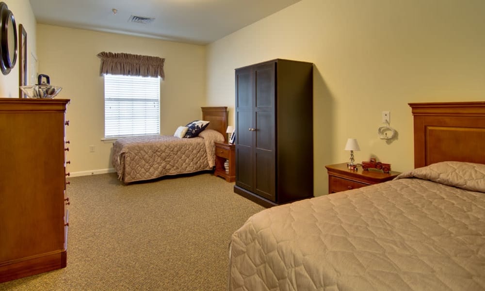Shared living spaces available at Olive Grove Terrace Senior Living in Olive Branch, Mississippi