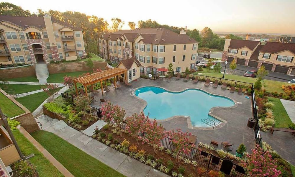 The pool at Tuscany Hills in Tulsa, Oklahoma
