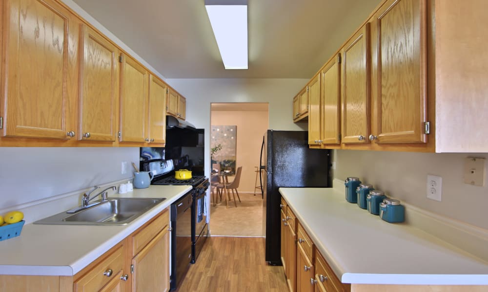 Kitchen at Carriage Hill Apartment Homes in Randallstown, Maryland