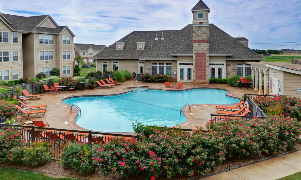 The pool at Colonies at Hillside in Amarillo, Texas