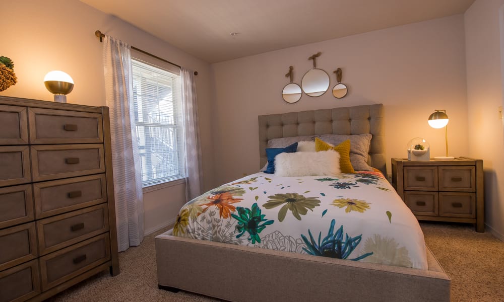 Spacious bedroom at Newport Wichita in Wichita, Kansas