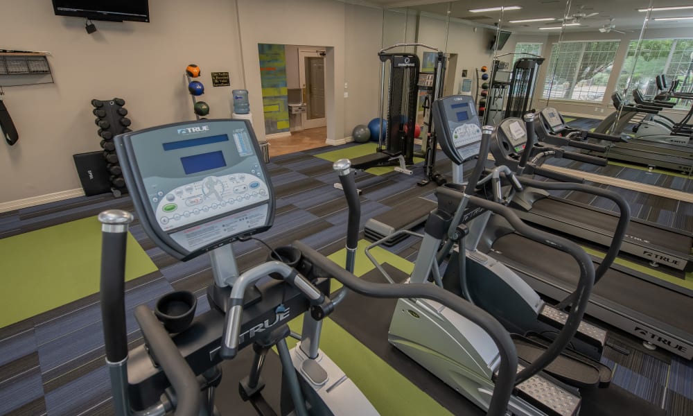 The community gym at Prairie Springs in Oklahoma City, Oklahoma