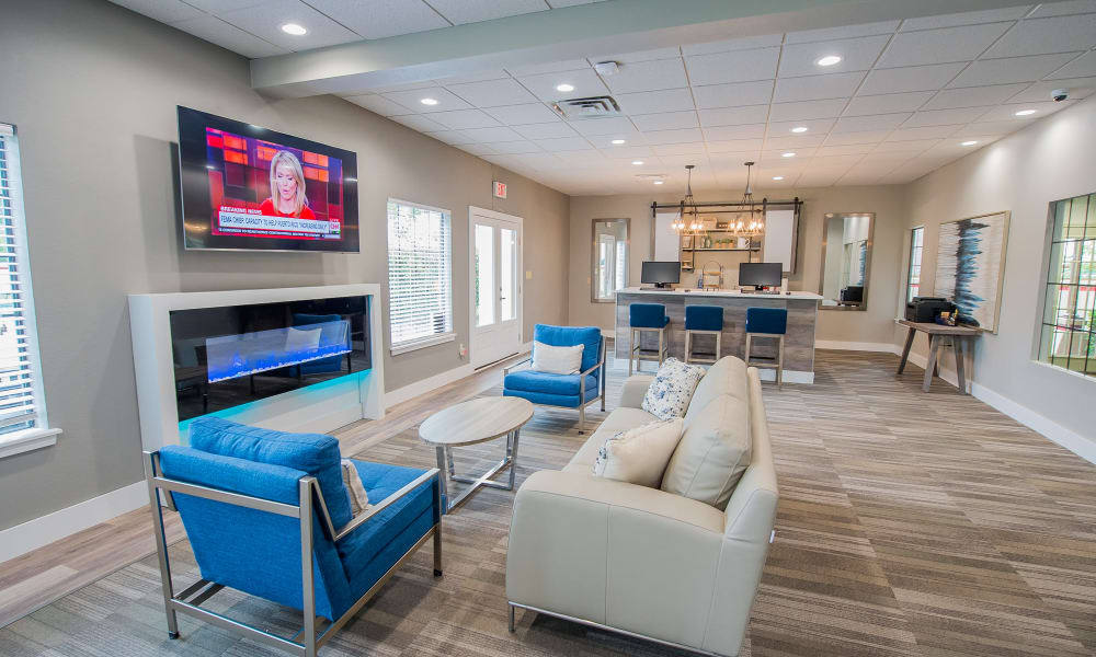 The clubhouse at Council Place Apartments in Oklahoma City, OK