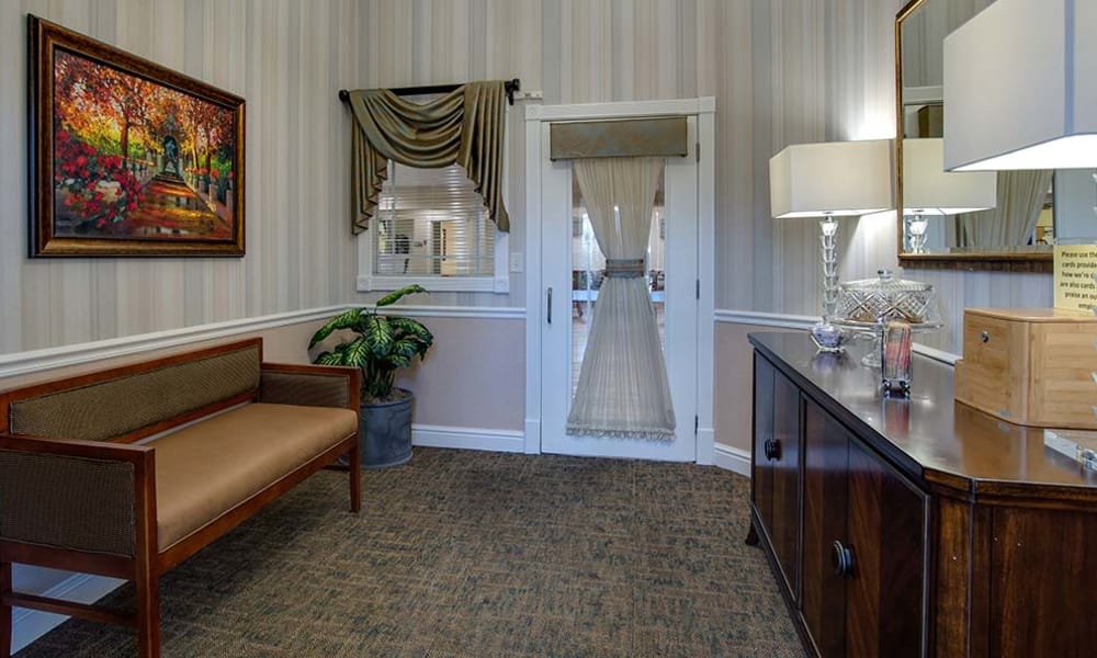 A room for Memory Care residents at Parkwood Meadows Senior Living community in Sainte Genevieve, Missouri