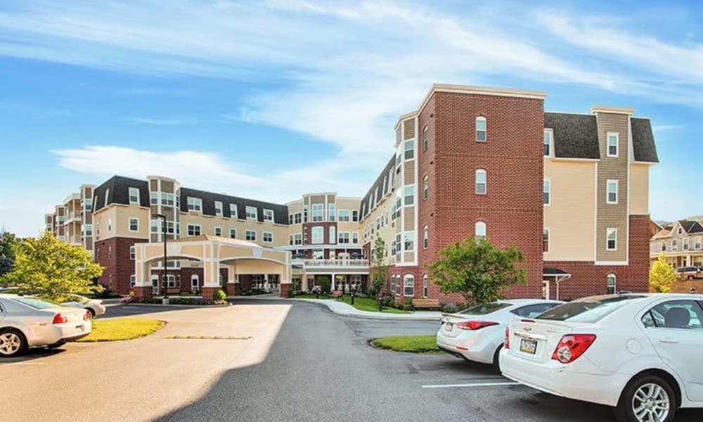 Modern senior living facility at Keystone Villa at Ephrata in Ephrata, Pennsylvania