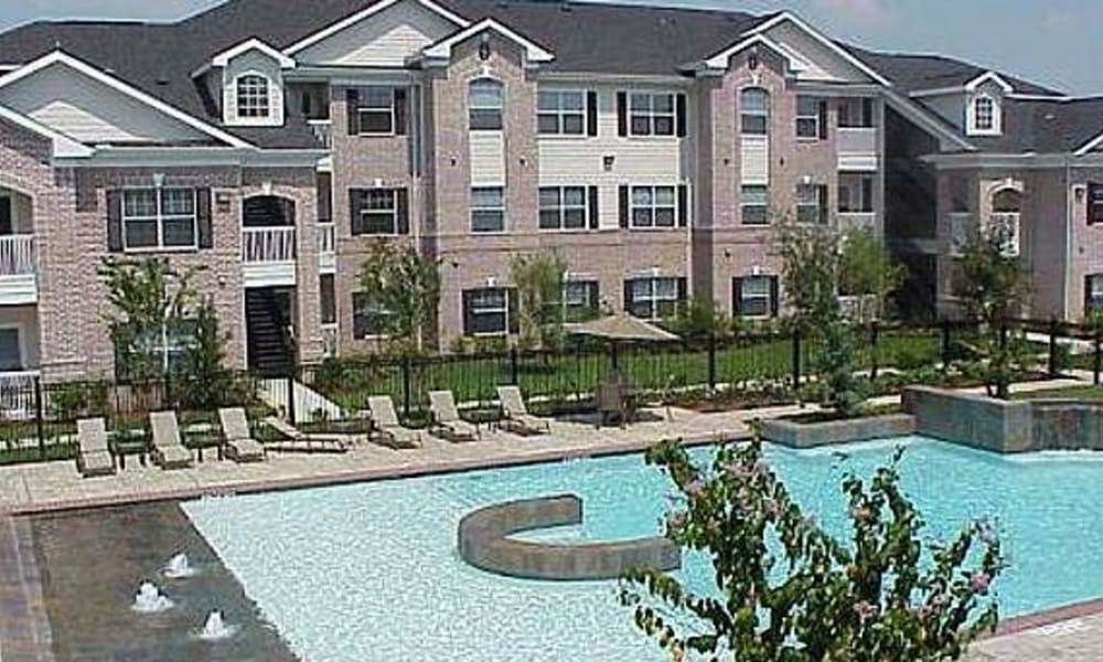 Swimming Pool at Ashley House in Katy, Texas