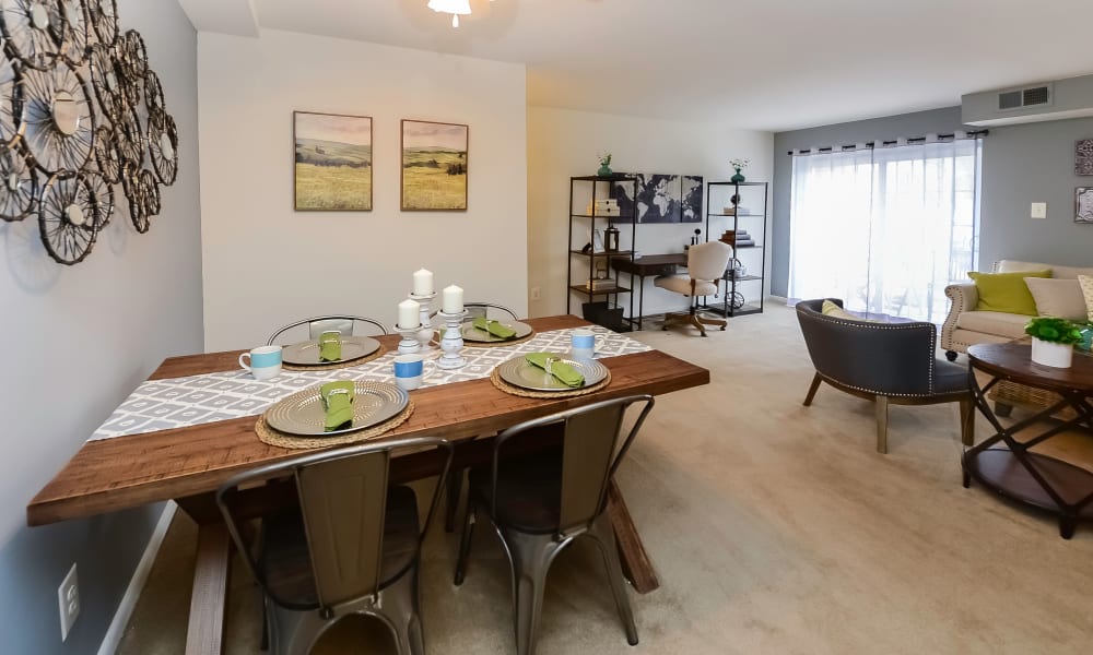 Dining Area at Main Street Apartment Homes | Apartments in Lansdale, Pennsylvania