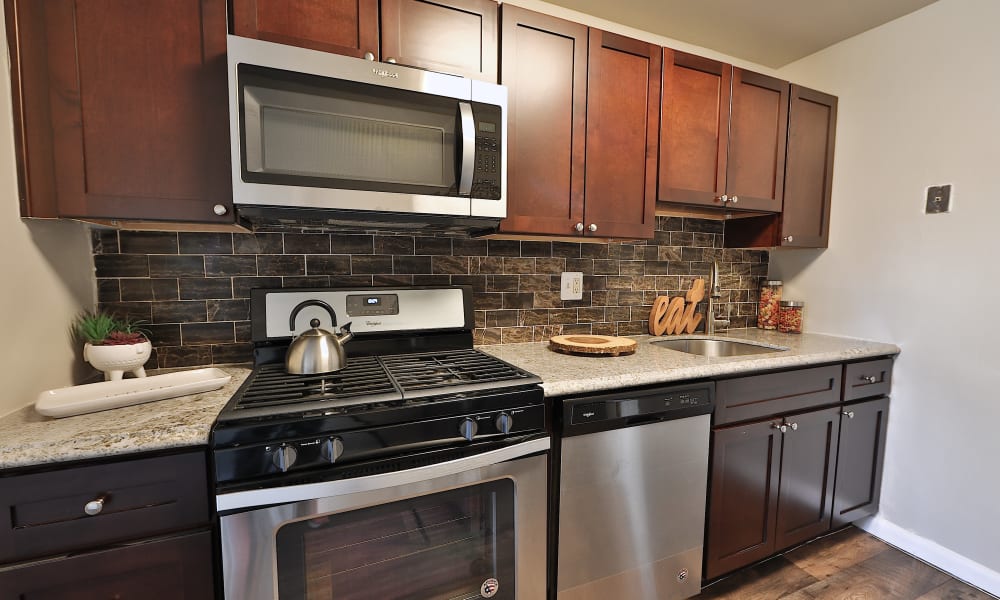 Kitchen at Apartments in Glen Burnie, Maryland