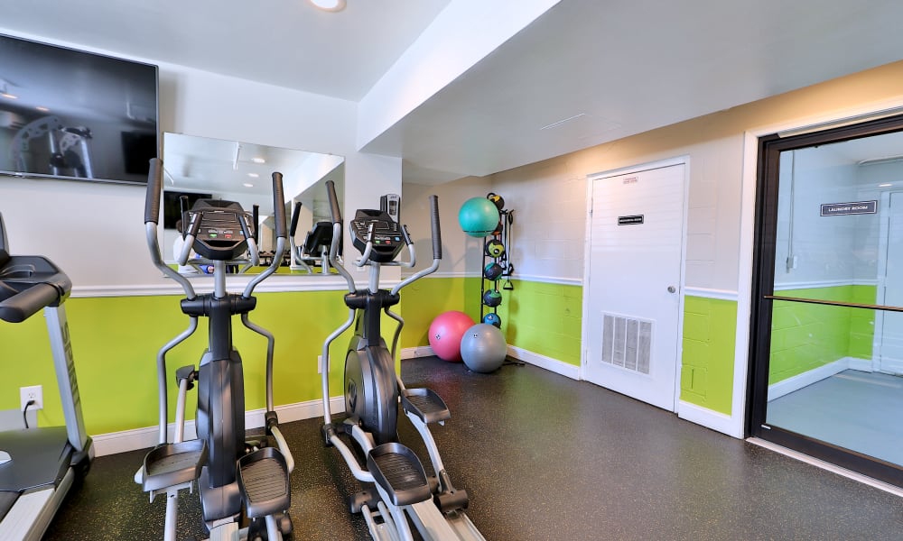 Enjoy Apartments with a Fitness Center at Cedar Creek Apartment Homes