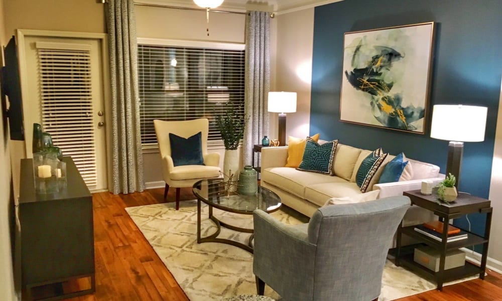 Living Room Area at Cahaba Grandview in Birmingham, Alabama